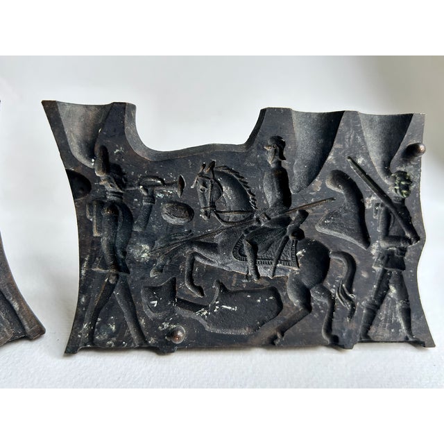Early 20th Century Pair of Antique Make a Toy Co. Handled Toy Soldier Casting Moulds For Sale - Image 5 of 17