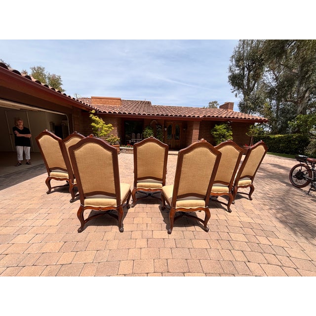 We are the original owners of the chairs. They were seldomly/delicately used and are in excellent condition.