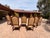 We are the original owners of the chairs. They were seldomly/delicately used and are in excellent condition.
