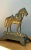 Brass Vintage Brass Horse Door Stop For Sale - Image 8 of 12