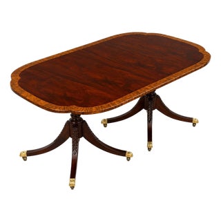 Baker Historic Charleston Mahogany Dining Room Table For Sale