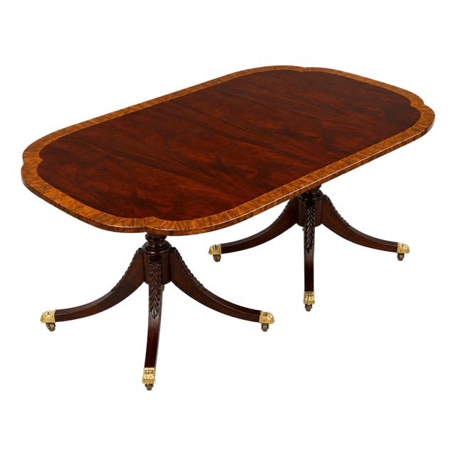Baker Historic Charleston Mahogany Dining Room Table For Sale