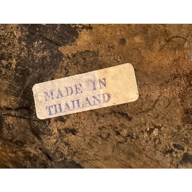 Vintage Bronze Elephant Bookends For Sale - Image 11 of 14