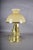 Nautical Gold-Plated Table Lamp with Glass Dome Shade, 1980s For Sale - Image 16 of 18