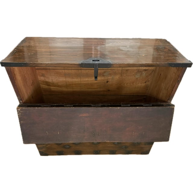 Wood Antique Korean Bandaji Chest For Sale - Image 7 of 9
