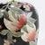 Vintage Black and Peach Fruit Pattern Table Lamp For Sale - Image 9 of 9
