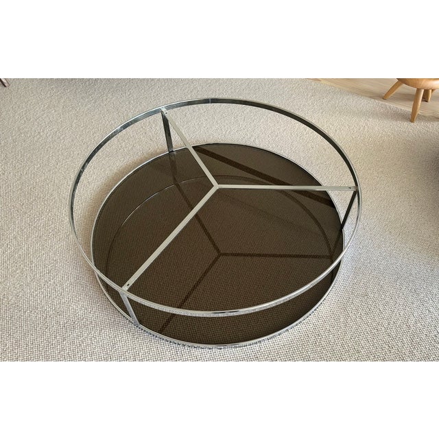 Huber Table in Carrara Marble and Chrome by Rodolfo Dordoni for Minotti, 2004 For Sale - Image 9 of 12