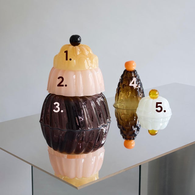 Not Yet Made - Made To Order JELLO H Hand-Blown Glass Cloche by Studio Berg For Sale - Image 5 of 15