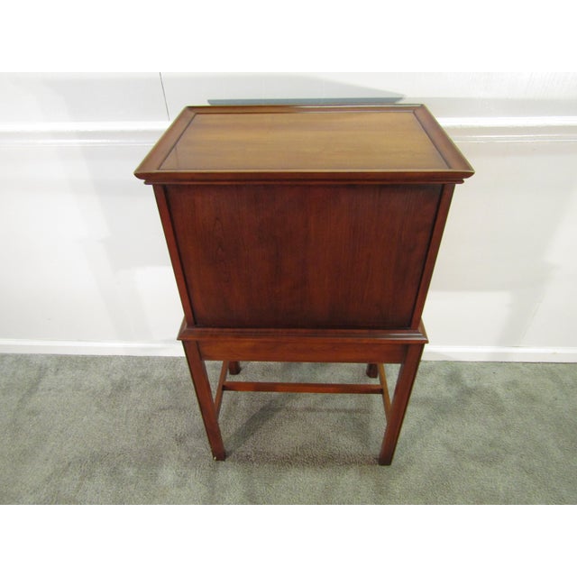 Statton Solid Cherry Silverware Chest For Sale - Image 9 of 9