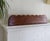 Brown Handcrafted Scalloped Wooden Shelf With Bow Brackets For Sale - Image 8 of 11