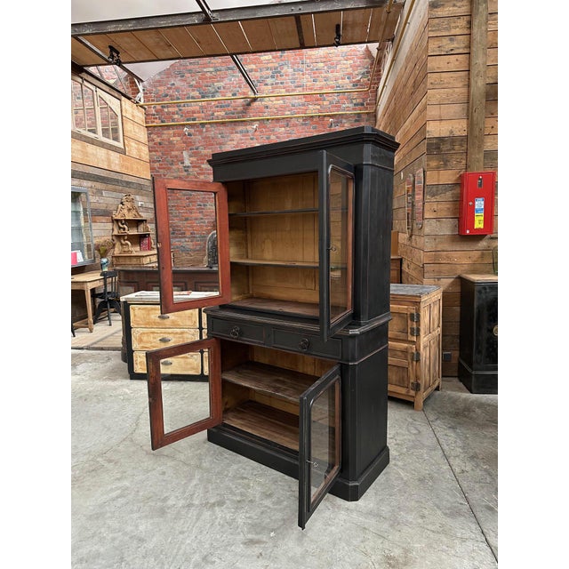 Wood Late 19th Century Display Cabinet For Sale - Image 7 of 13