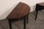 Coffee 19th Century Pair Period Regency Tables, or Single Oval For Sale - Image 8 of 13