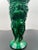 Curt Schlevogt Art Deco Malachite Glass Vase, 1930's For Sale - Image 12 of 14