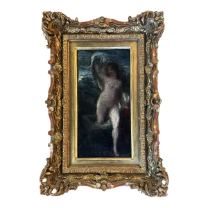 Late 19th Century Henri-Théodore Fantin-Latour (1836-1904), Untitled Standing Nude, Oil on Canvas