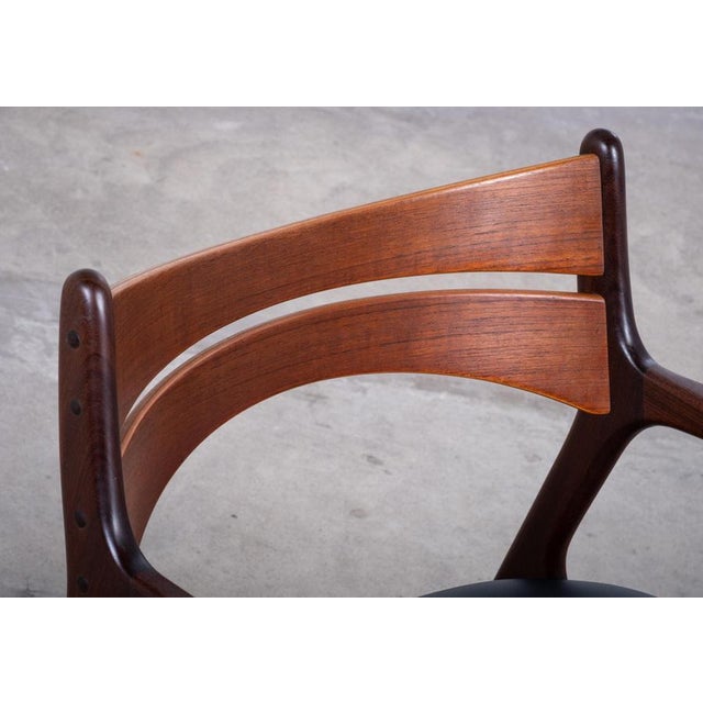 Teak Armchair attributed to Erik Buch for Christiansen Møbelfabrik, Denmark, 1960s For Sale - Image 12 of 13