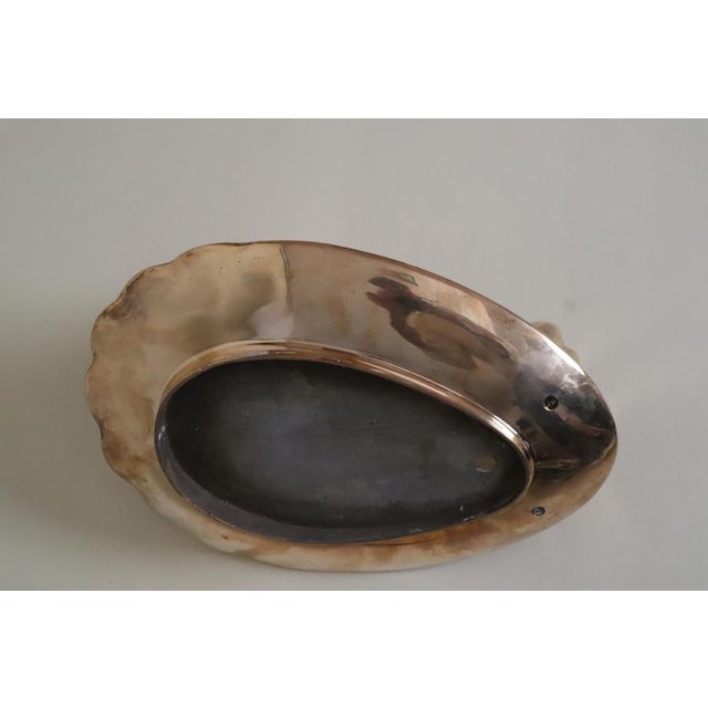 Art Deco Bronze and Parchment Shell Wall Sconces, France, 1920s, Set of 2 For Sale - Image 15 of 18