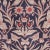Strawberry Bird Cotton Navy / Red Fabric - Sample For Sale - Image 4 of 6