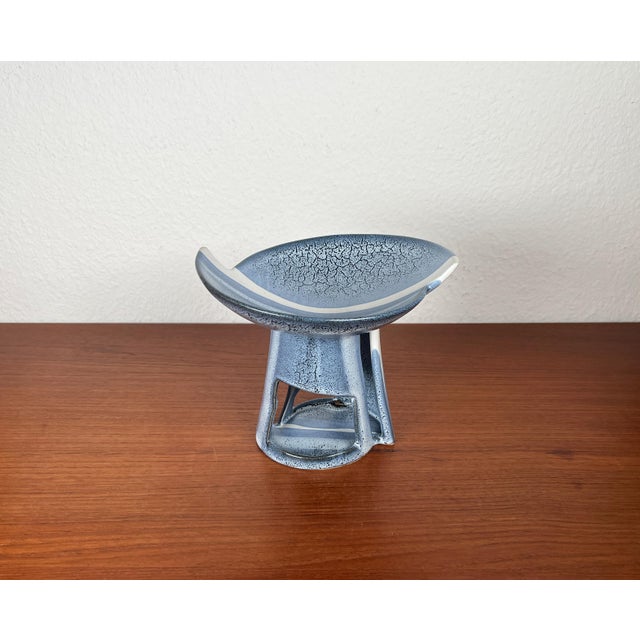 Postmodern German Studio Pottery Abstract Candleholder and Aroma Lamp, 1980s For Sale - Image 9 of 18