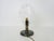 Black Foliage Table Lamp in Glass and Anthracite Gray Metal, 1980s For Sale - Image 8 of 10