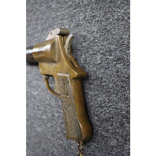 Antique International Flare Signal Co. Brass and Iron Flare Gun For Sale In Philadelphia - Image 6 of 13