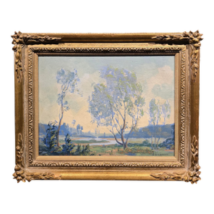 Atmospheric 1920 Impressionist Landscape by Irving K. Manoir