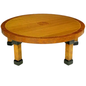 Large Baker Postmodern Five-Leg Coffee Table