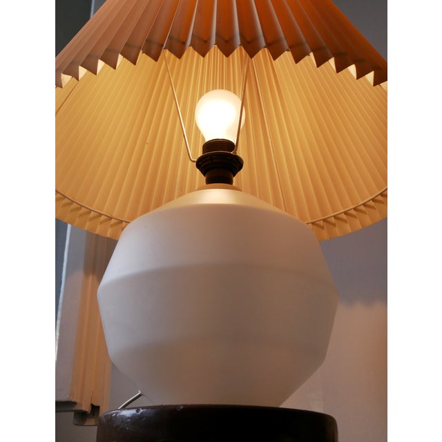 Glass Vintage Table Lamp from Inlux, 1990s For Sale - Image 7 of 9