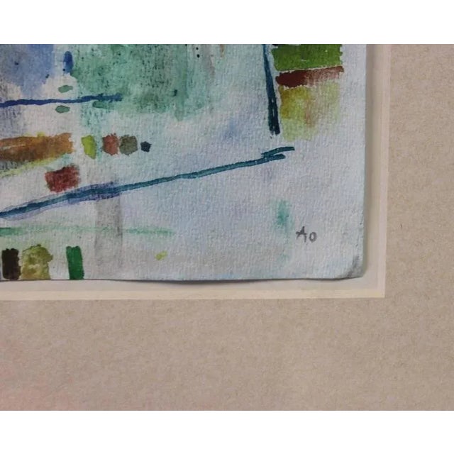 Water Color by by Annette Olsen, 1994 For Sale - Image 3 of 4