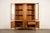 1960s Century Furniture Mid-Century Modern Hollywood Regency Walnut Breakfront Bookcase Cabinet, Circa 1960s For Sale - Image 5 of 10