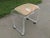 The House of Scalamandr�� Elsie De Wolfe Vintage Lucite Vanity Stool Bench For Sale - Image 12 of 12