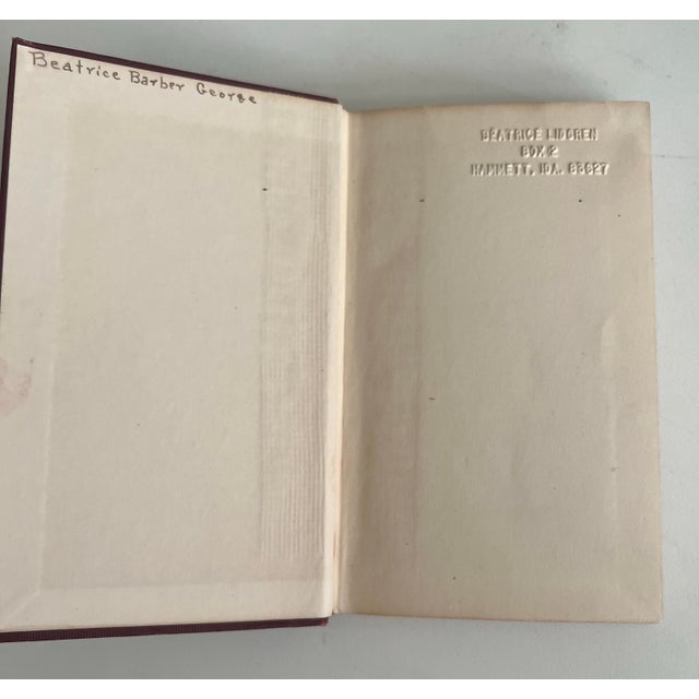 Burgundy Complete 1910 Miniature Library – Master Pieces of the World’s Best Literature (8 Vols.) For Sale - Image 8 of 12