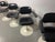 Vintage Swivel Dining Chairs attributed to Rudi Verelst for Novalux, Belgium, 1970s, Set of 4 For Sale - Image 12 of 16