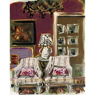 Giclee Print of "Aubergine" by Shann Spishak For Sale