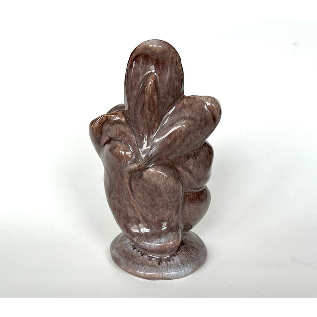 Gonder Pottery Vintage Gonder Pottery Vase For Sale - Image 4 of 12