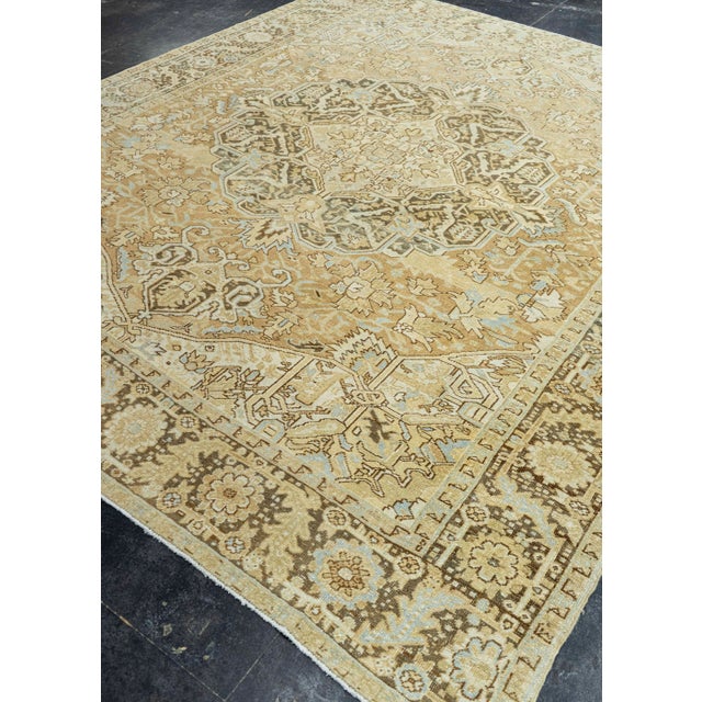 Contemporary Persian Antique Rug 8'5" x 10' For Sale - Image 3 of 4