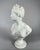 White Marble Sculpture of a Bust of Diana after Houdon (1741-1828), 19th Century For Sale - Image 4 of 8