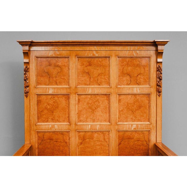 Antique Chest Bench in Ash Wood, 1900s For Sale - Image 14 of 18