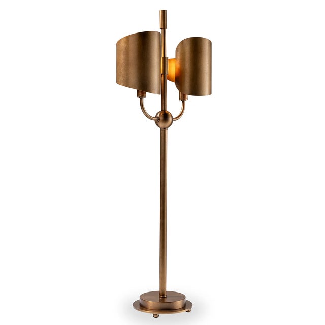 Port 68 Quinton Brass Lamp For Sale - Image 4 of 8