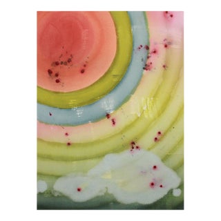 "Dreamish" Original Contemporary Abstract Painting by Mel Rea For Sale