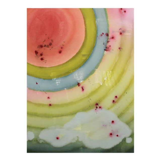 "Dreamish" Original Contemporary Abstract Painting by Mel Rea For Sale