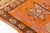 1960s Earthy Orange, Brown & Tan Flatweave Kilim For Sale - Image 4 of 10
