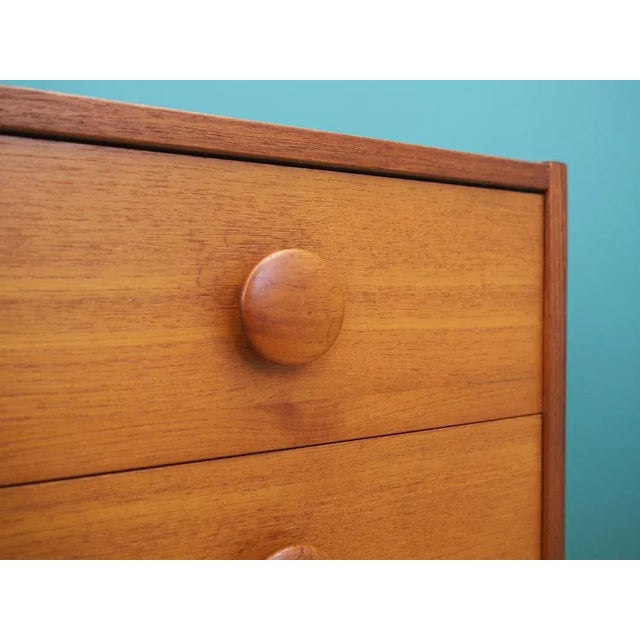 Vintage Danish Teak Chest of Drawers, 1960s For Sale - Image 13 of 15