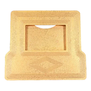 Tiffany Studios New York Graduate Bronze Doré Desk Calendar Frame or Picture Frame