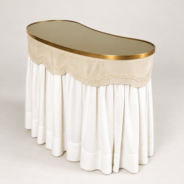 1950s Mid-Century Modern Italian Vanity Dressing Table by Alberti Reggio & Scaioli for Consorzio Esposizione Mobili Cantù, 1959 For Sale - Image 5 of 11