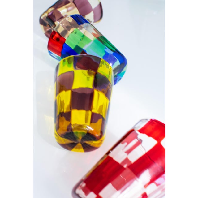 Italian Murano Glassware by Mariana Iskra for Ribes, 2004, Set of 4 For Sale - Image 15 of 18