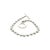 1990s Gucci Estate Toggle Bracelet Size 8 Sterling Silver 8 mm Beads For Sale - Image 4 of 6