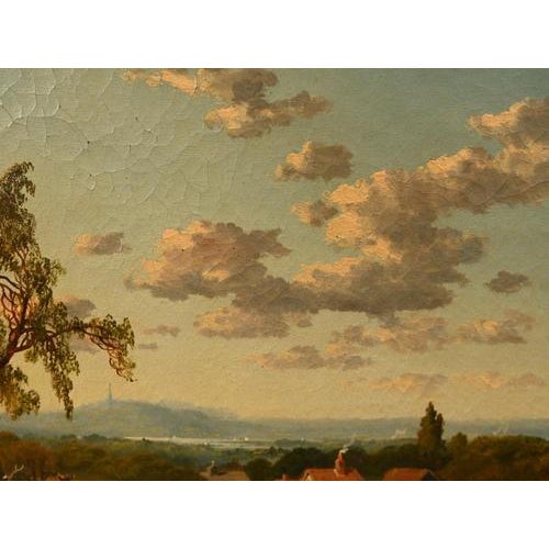 Victorian Artist, English Landscapes, 1880s, Oil Paintings, Set of 2 For Sale - Image 10 of 18