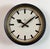 Metal Industrial Factory Black Wall Clock from Siemens, 1950s For Sale - Image 7 of 17