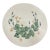 Vintage Hand-Crafted Ceramic Botanical Platter – "Pelargonium" 3d Relief Wall Art For Sale