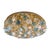 Lively Floreal Multicolor Murano Glass Gold Flush Mount by Simoeng for Simoeng For Sale - Image 6 of 6